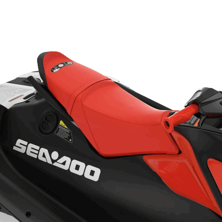 Tweepersoons zadel Spark 1up rood (2024+) - Afbeelding 2