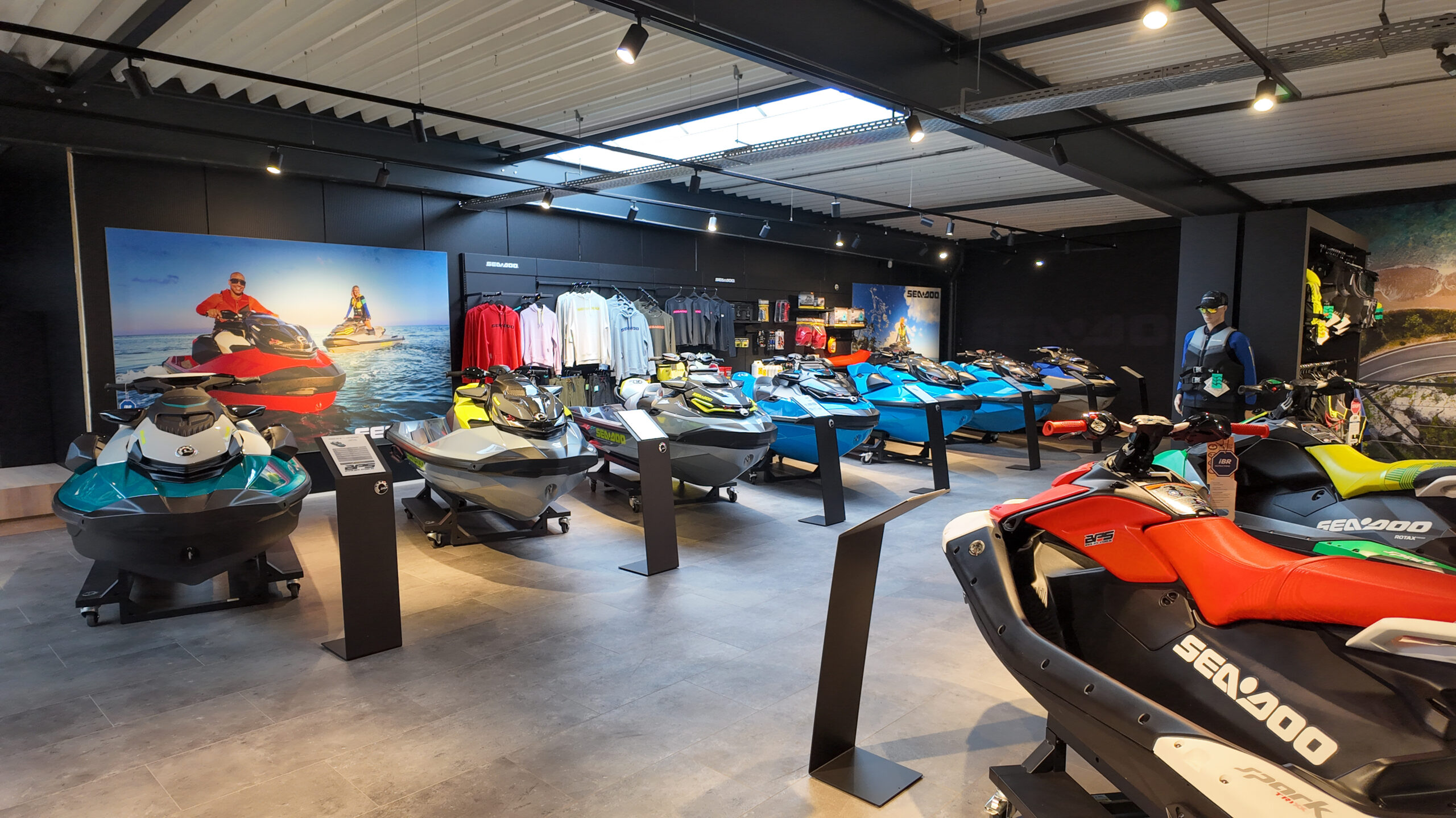 Sea-doo showroom