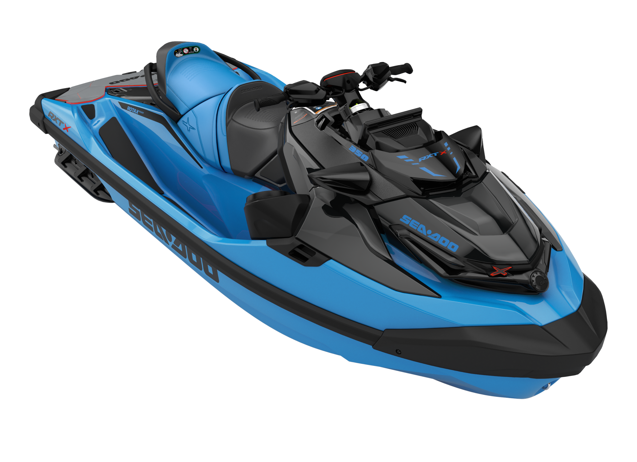 2027 SEADOO RXT-X RS 350 Tech Package Gulfstream Blue